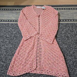 Mary Kate & Ashley Sweater Girls Size XS (4/5) Pink, Y2K